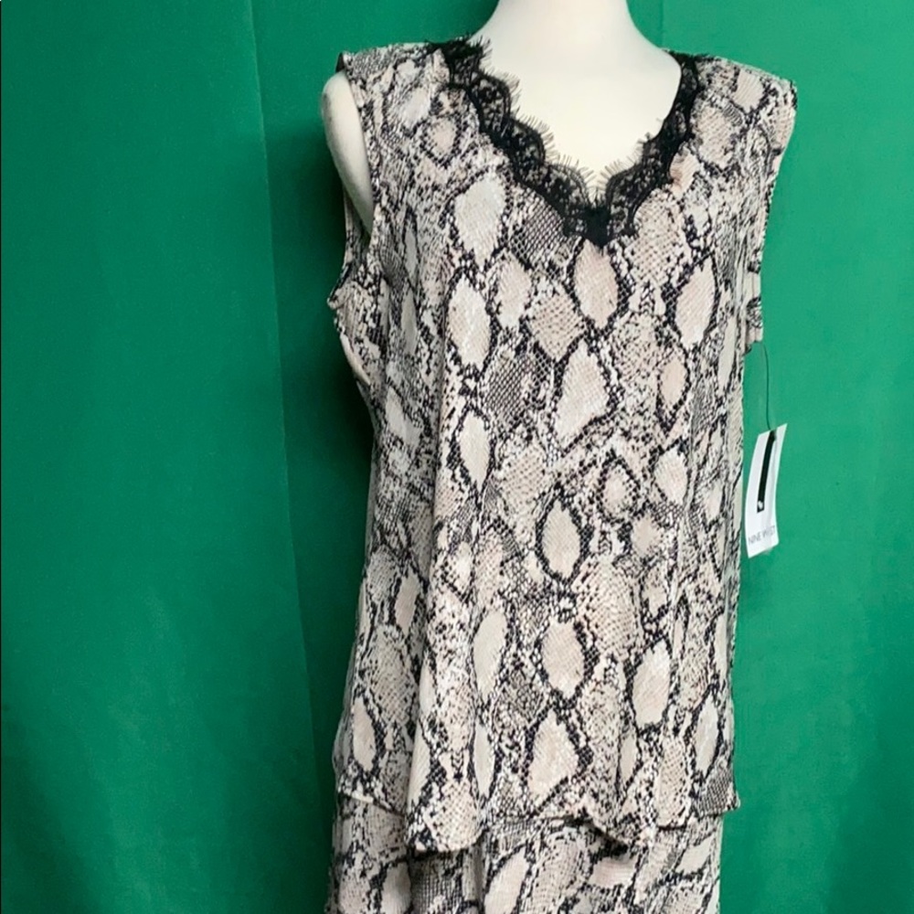 Nine West snake skin too